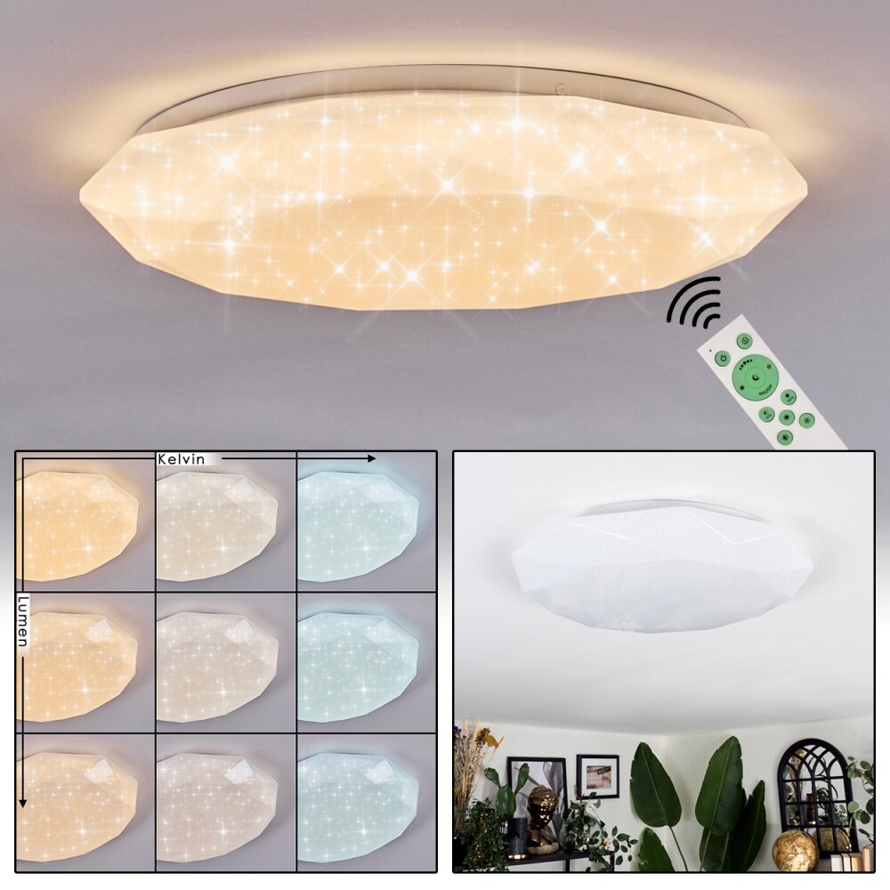 Arzel Taklampa LED Vit, 1-ljuskällor, Fjärrkontroll main product photo