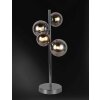 Wofi Lampor VILLA Bordslampa Krom, Svart, 4-ljuskällor