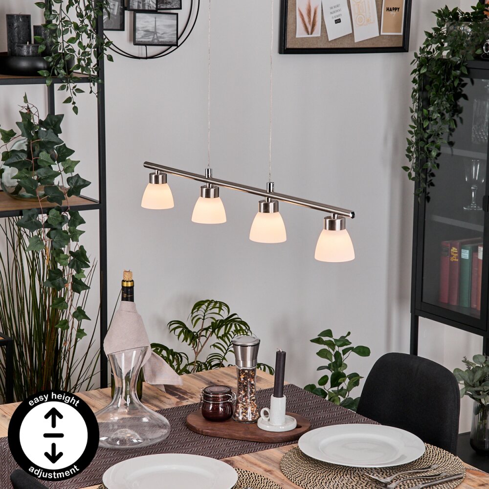 Ordan Pendellampa, Pendelbelysning LED Nickel matt, 4-ljuskällor main product photo