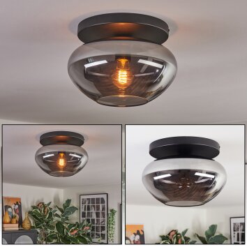 Mertola Taklampa, kullampa Rökfärger, 1-ljuskällor Mertola Taklampa, kullampa Rökfärger, 1-ljuskällor