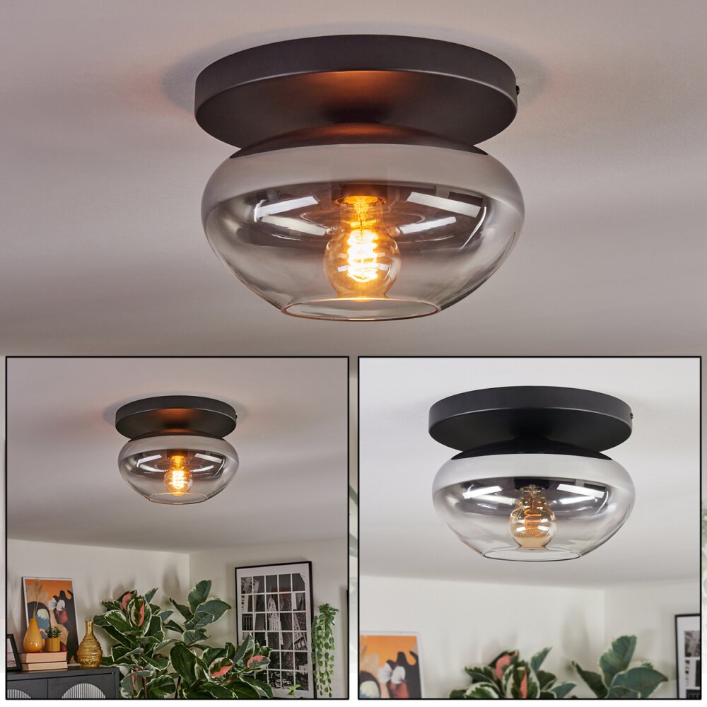 Mertola Taklampa, kullampa Klart, Rökfärger, 1-ljuskällor main product photo