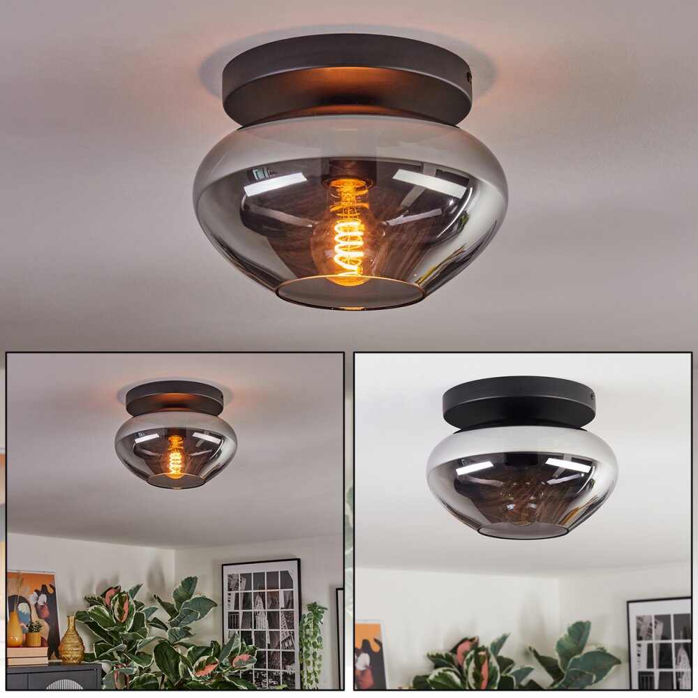 Mertola Taklampa, kullampa Rökfärger, 1-ljuskällor main product photo