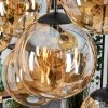 Gastor Pendellampa, kullampa, Pendelbelysning Amber, 8-ljuskällor
