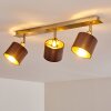 Tibro Taklampa, Takstrålkastare Guld, Grått, 3-ljuskällor