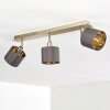 Tibro Taklampa, Takstrålkastare Guld, Grått, 3-ljuskällor