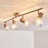 Parado Taklampa, Takstrålkastare Nickel matt, 4-ljuskällor
