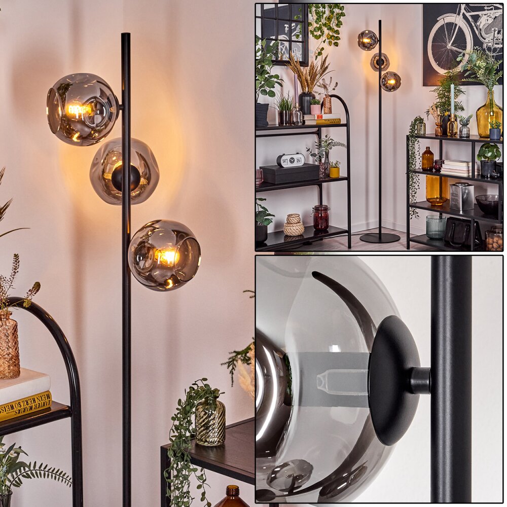Ripoll Golvlampa Rökfärger, 3-ljuskällor main product photo
