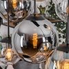 Gastor Pendellampa, kullampa, Pendelbelysning Amber, Klart, Rökfärger, 6-ljuskällor