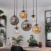 Gastor Pendellampa, kullampa, Pendelbelysning Amber, Klart, Rökfärger, 6-ljuskällor