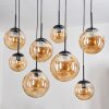 Gastor Pendellampa, kullampa, Pendelbelysning Amber, 8-ljuskällor