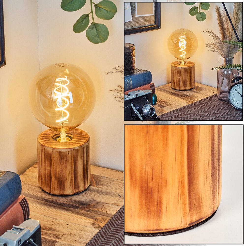 Argea Skrivbordslampa, Bordslampa Naturfärger, Svart, 1-ljuskällor main product photo