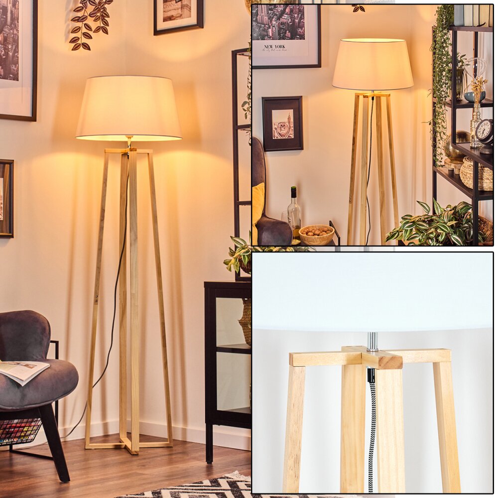 Bassagoda Golvlampa Naturfärger, 1-ljuskällor main product photo