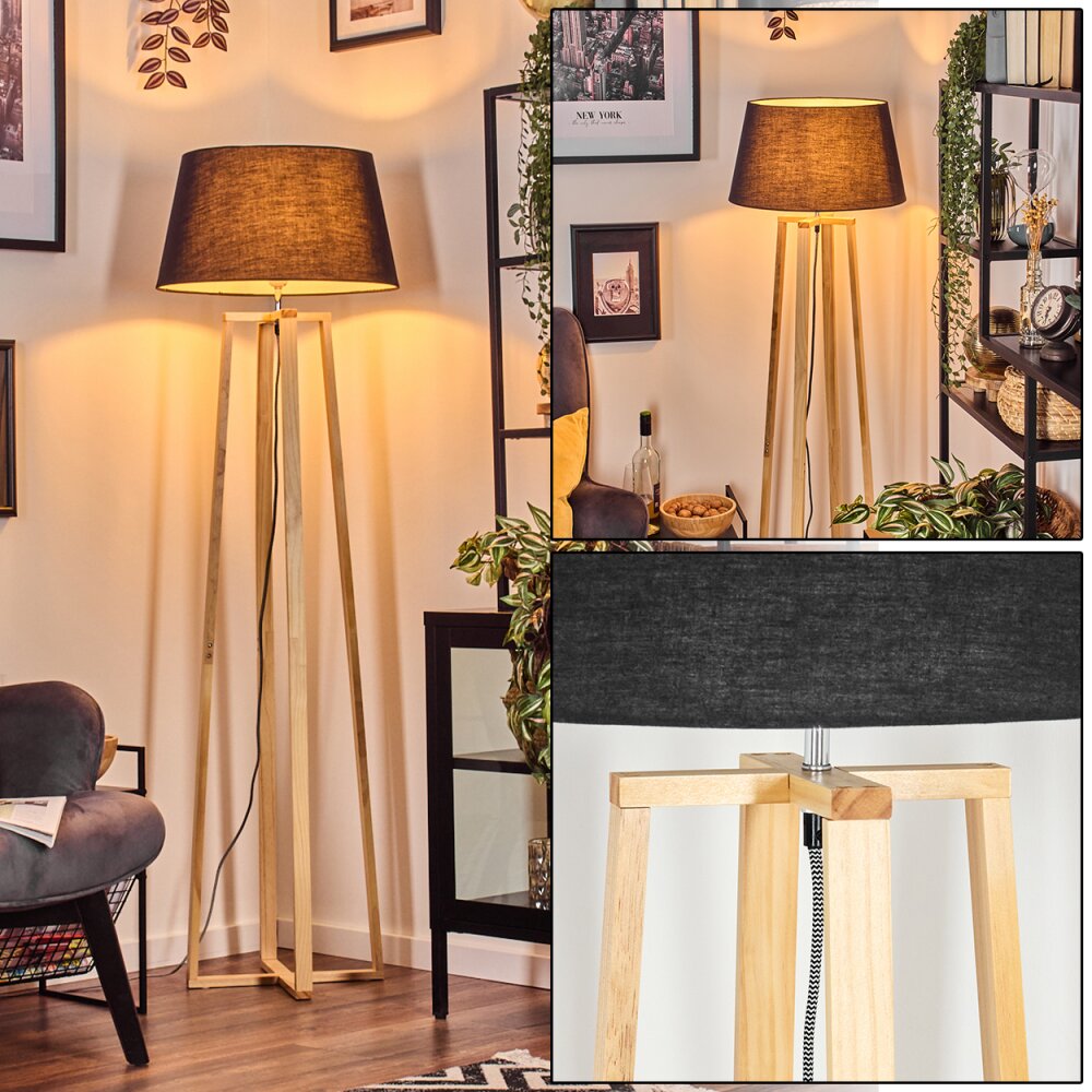 Bassagoda Golvlampa Naturfärger, 1-ljuskällor main product photo