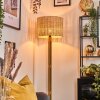 Cavaca Golvlampa Brun, Naturfärger, Svart, 1-ljuskällor