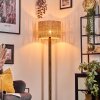 Cavaca Golvlampa Brun, Naturfärger, Svart, 1-ljuskällor