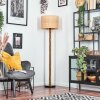 Cavaca Golvlampa Brun, Naturfärger, Svart, 1-ljuskällor