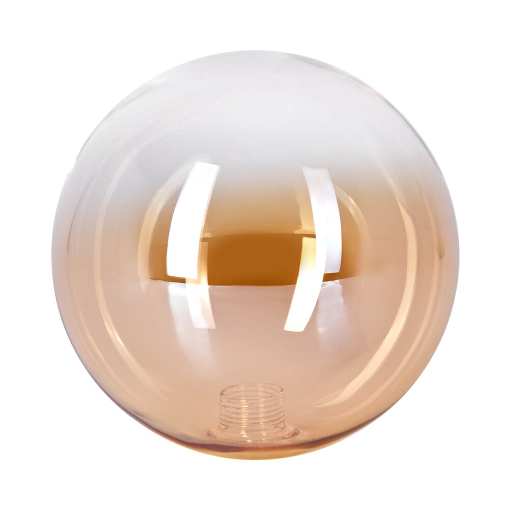 Lampskärm i glas Chehalis Reservglas 15 cm Amber, Klart main product photo