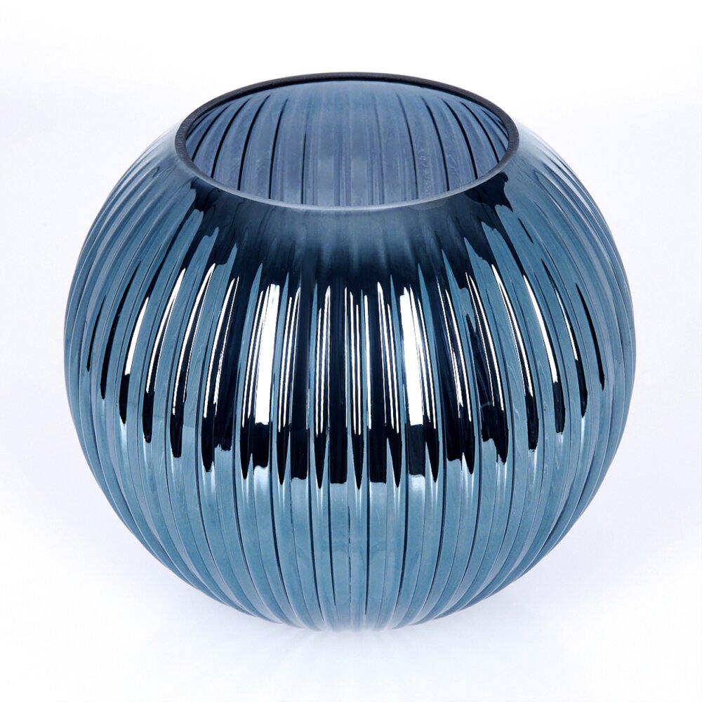 Lampskärm i glas Koyoto Reservglas 30 cm Blå main product photo