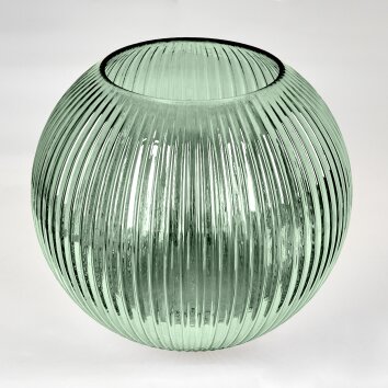 Lampskärm i glas  Koyoto Reservglas, reservdel 30 cm Grön