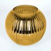 Lampskärm i glas  Koyoto Reservglas, reservdel 20 cm Guld