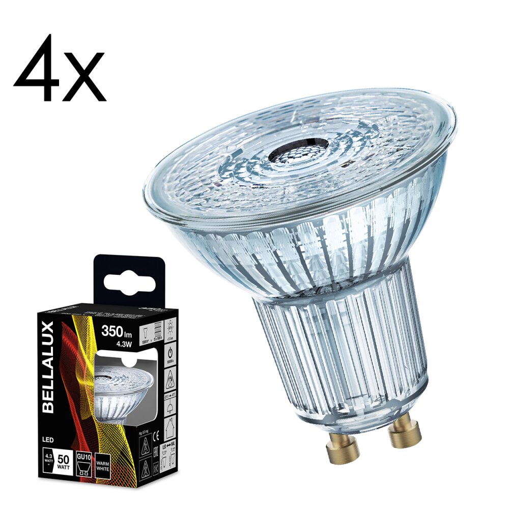 Ledvance GU10 LED 4.3 Watt varmvit 350 Lumen main product photo
