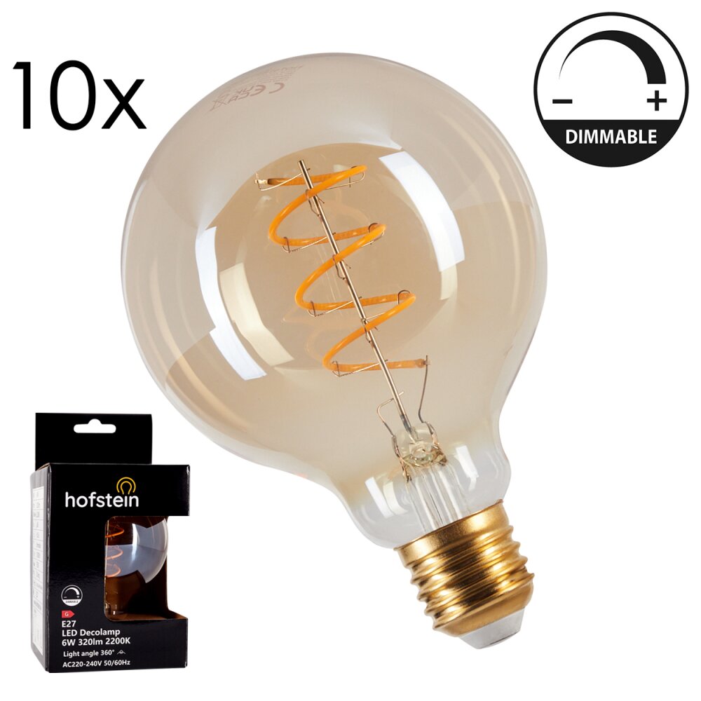 E27 LED 6 Watt varmvit dimbar 320 Lumen main product photo