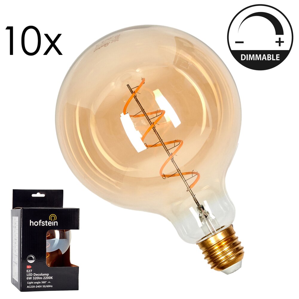 E27 LED 6 Watt varmvit dimbar 320 Lumen main product photo