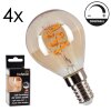 E14 LED 4 Watt varmvit dimbar 220 Lumen