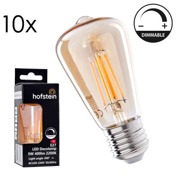 E27 LED 5 Watt varmvit dimbar 400 Lumen