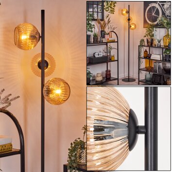 Koyoto Golvlampa Amber, 3-ljuskällor