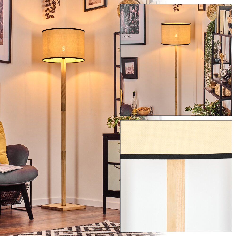 Chellas Golvlampa Naturfärger, 1-ljuskällor main product photo