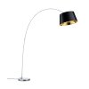 Trio Lampor LINZ Golvlampa, Båglampor Krom, 1-ljuskällor