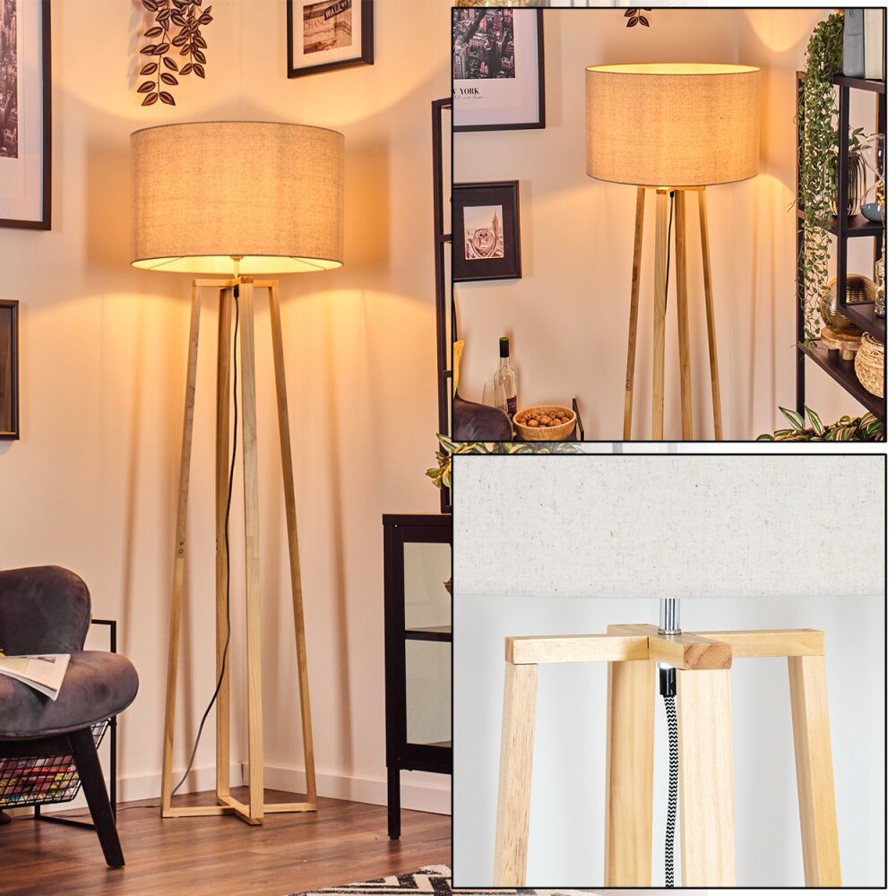 Flemming Golvlampa Naturfärger, 1-ljuskällor main product photo