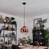 Gastor Pendellampa, kullampa, Pendelbelysning 30 cm Klart, Kopparfärg, 1-ljuskällor