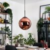 Gastor Pendellampa, kullampa, Pendelbelysning Kopparfärg, 1-ljuskällor