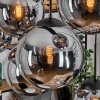 Gastor Pendellampa, kullampa, Pendelbelysning Rökfärger, 8-ljuskällor