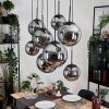 Gastor Pendellampa, kullampa, Pendelbelysning Rökfärger, 8-ljuskällor