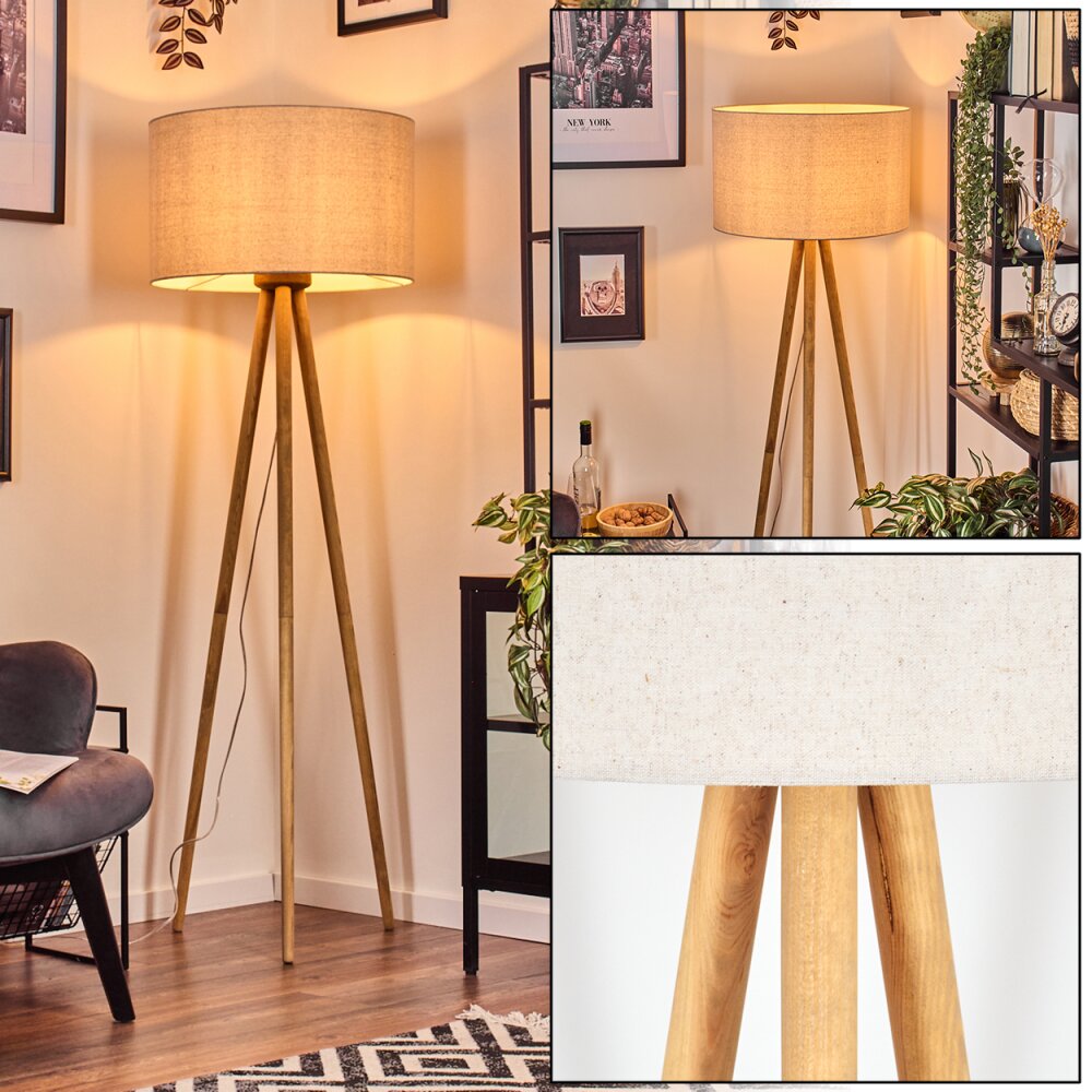 Flemming Golvlampa Naturfärger, 1-ljuskällor main product photo