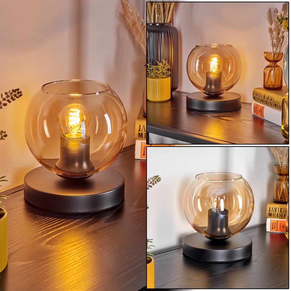 Koyoto Bordslampa 15 cm Amber, 1-ljuskällor main product photo