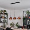Gastor Pendellampa, kullampa, Pendelbelysning 20 cm Klart, Kopparfärg, 3-ljuskällor