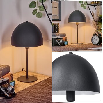 Svamplampa  Tati Bordslampa Antracit, 1-ljuskällor