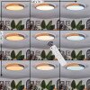 Cadaixo Taklampa, Panel LED Vit, 1-ljuskällor, Fjärrkontroll