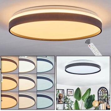 Sofo Taklampa, Panel LED Vit, 1-ljuskällor, Fjärrkontroll