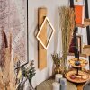 Pompu Vägglampa LED Naturfärger, Svart, 1-ljuskällor