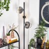 Koyoto Golvlampa Amber, Klart, Rökfärger, 3-ljuskällor