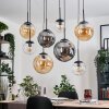 Gastor Pendellampa, kullampa, Pendelbelysning Amber, Klart, Rökfärger, 8-ljuskällor