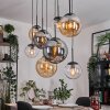 Gastor Pendellampa, kullampa, Pendelbelysning Amber, Klart, Rökfärger, 8-ljuskällor