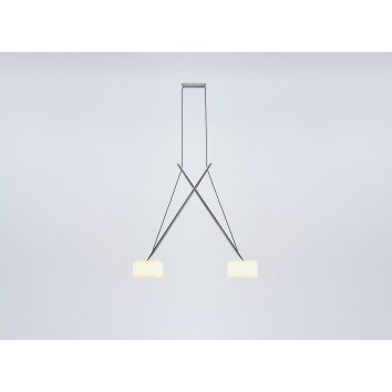 Serien Lighting Pendelleuchte Pendelbelysning Krom, 2-ljuskällor