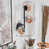 Chehalis kullampa, Vägglampa Amber, 3-ljuskällor