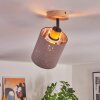 Lendemarke Taklampa, Takstrålkastare Naturfärger, Svart, 1-ljuskällor